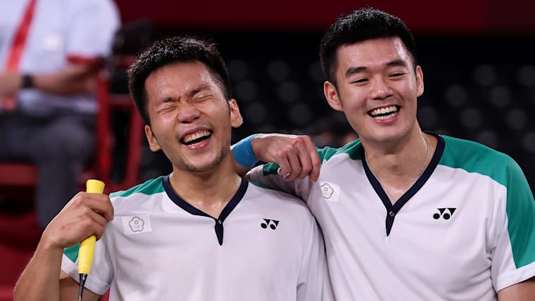 Lee Yang (left) and Wang Chi-Lin