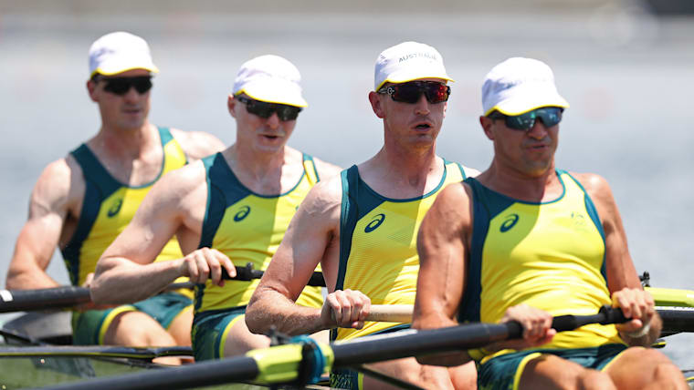 (L-R) Alexander Purnell, Spencer Turrin, Jack Hargreaves and Alexander Hill