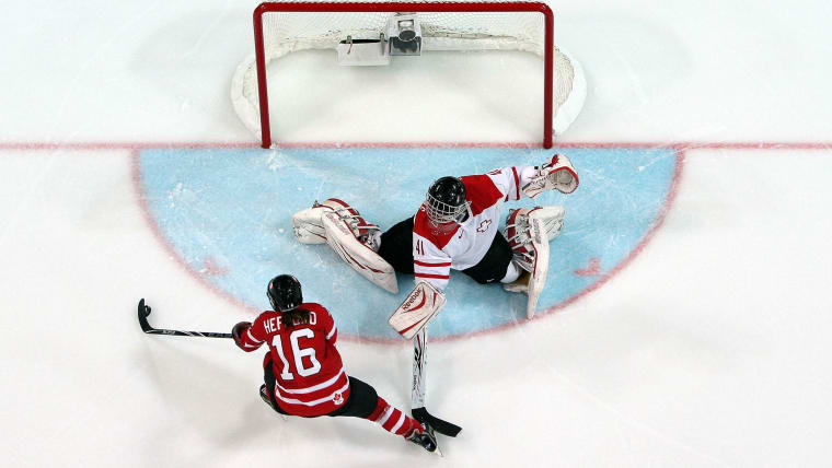 Jayna Hefford, l'enfant chérie du hockey sur glace continue de faire progresser son sport