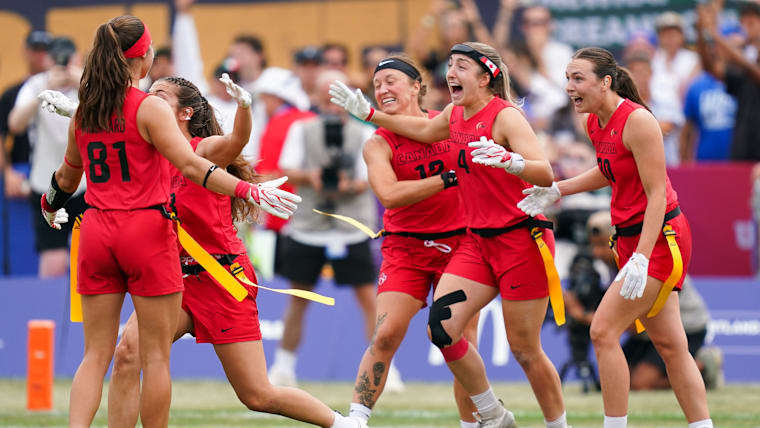Canada's women's flag football team won their third world title in 2026.