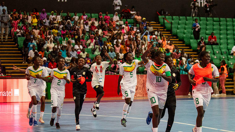 Senegal's futsal team.