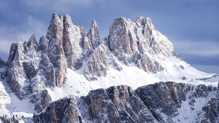 Foto dei monti di Cortina