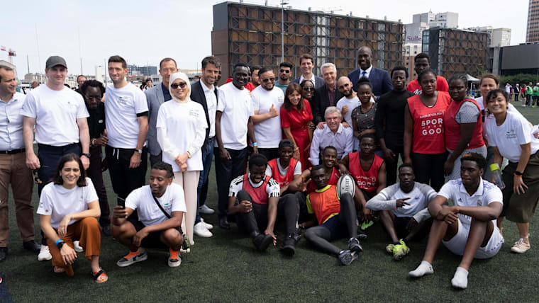 Olympic Refuge Foundation to build bonds between Refugee Olympic Team Paris 2024 and displaced communities in Ile de France