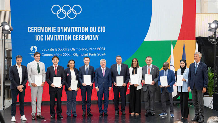 One Year to Go: IOC invites NOCs and their best athletes to the Olympic Games Paris 2024