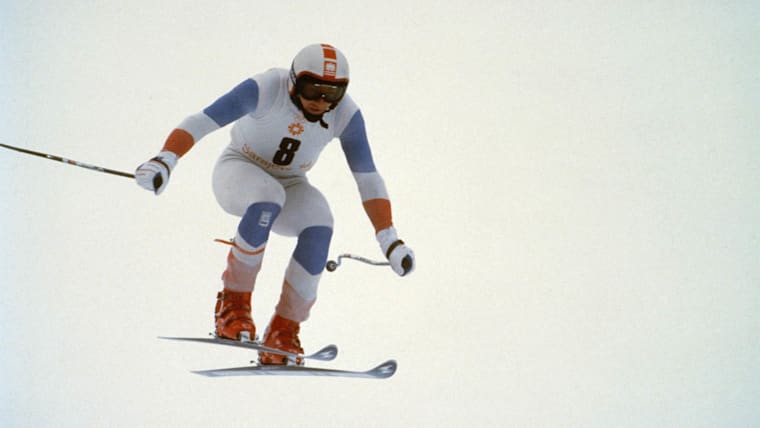 Le 5 février 1976 à Innsbruck, Franz Klammer écrit la plus belle page de sa légende