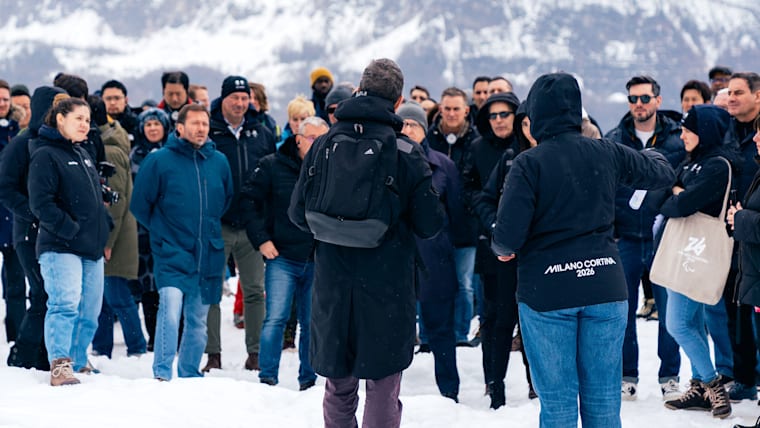 World broadcasters meet in Cortina d'Ampezzo in preparation for Milano Cortina 2026 