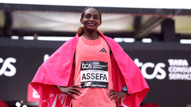 World-record holder Tigst Assefa is a two-time Berlin Marathon champion