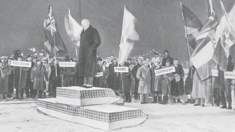 1932: the podium makes its Olympic debut