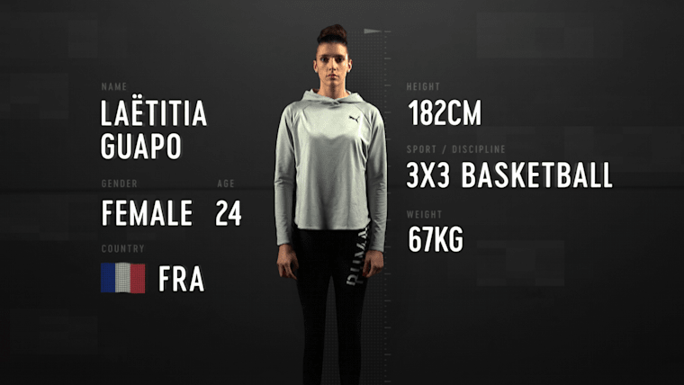 Anatomía de un jugador de baloncesto: La increíble resistencia de Laetitia Guapo