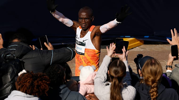 Kenya's marathon legend Eliud Kipchoge.