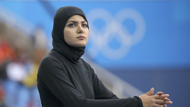 Kariman Abuljadayel is hoping to take part in the Milano Cortina Winter Olympics