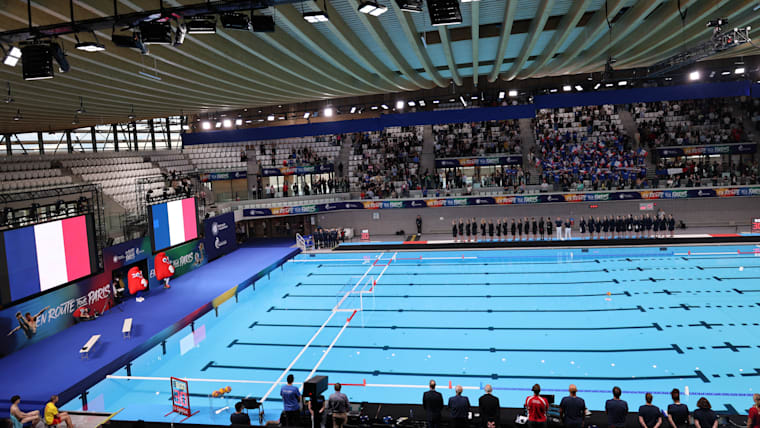 Test event between France and USA