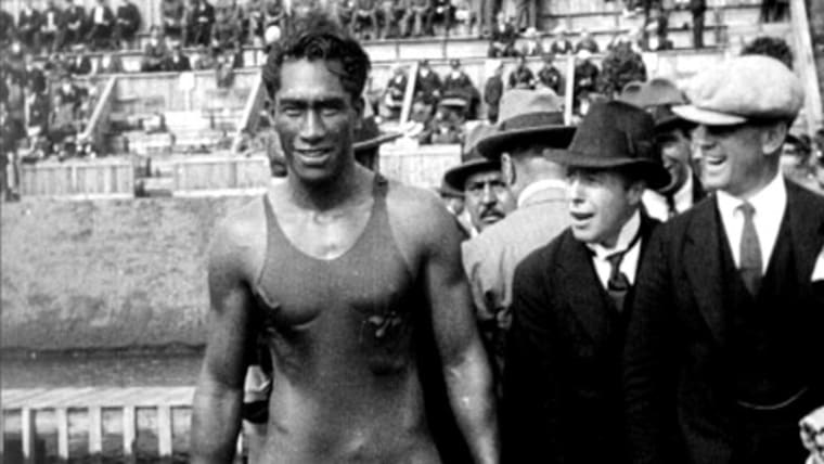 Duke Kahanamoku Wins Gold at Antwerp 1920