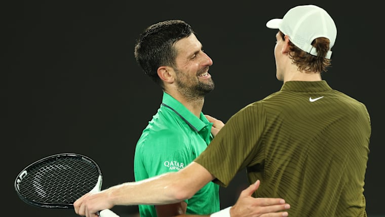 Novak Djokovic and Jannik Sinner faced each other in the men's singles semifinal at the 2026 Australian Open.