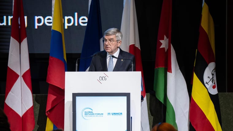 IOC Honorary President Bach