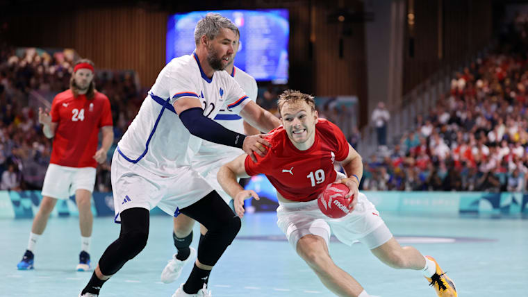Luka Karabatic France Danemark handball