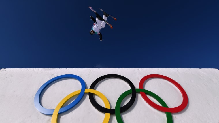 Tess Ledeux at the Olympic Winter Games Beijing 2022.