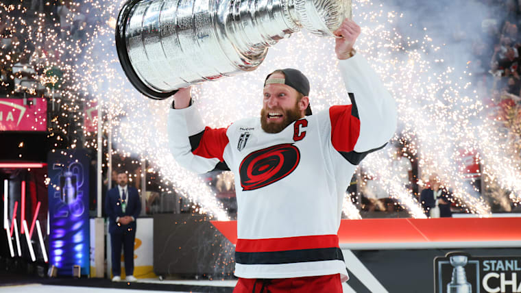 Jordan Staal of the Carolina Hurricanes