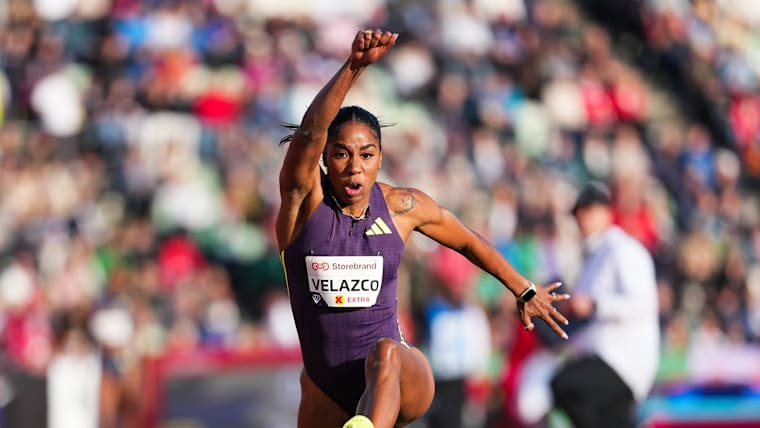 Davisleydi Velazco set a new personal best in triple jump at the Doha Diamond League 2026