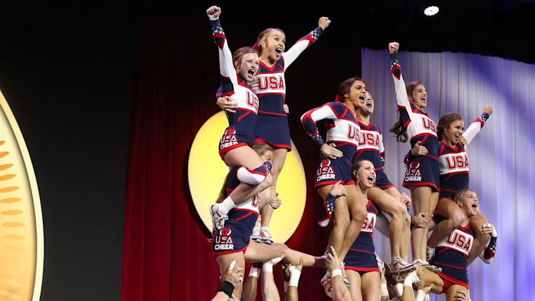 Team USA performs