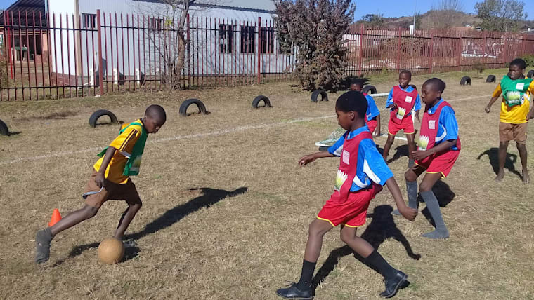 Sport and Active Society grant winner fields new dreams through play in South Africa