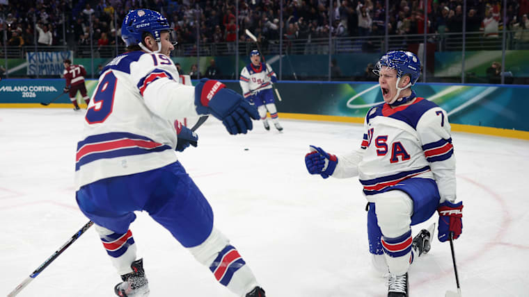  Brady Tkachuk Matthew Tkachuk USA Men's Ice Hockey Milano Cortina Olympics 2026