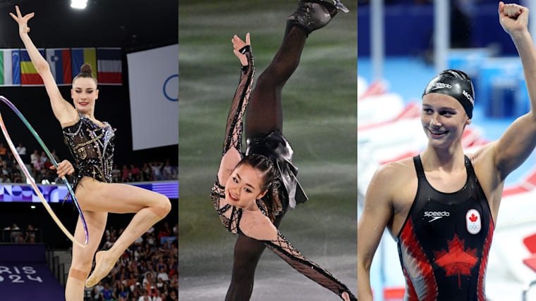 Darja Varfolomeev, Shimada Mao, Summer McIntosh