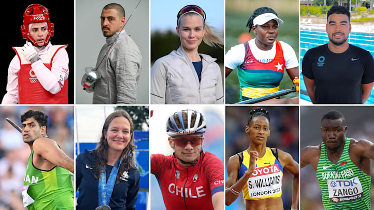 Athletes supported by Olympic Solidarity