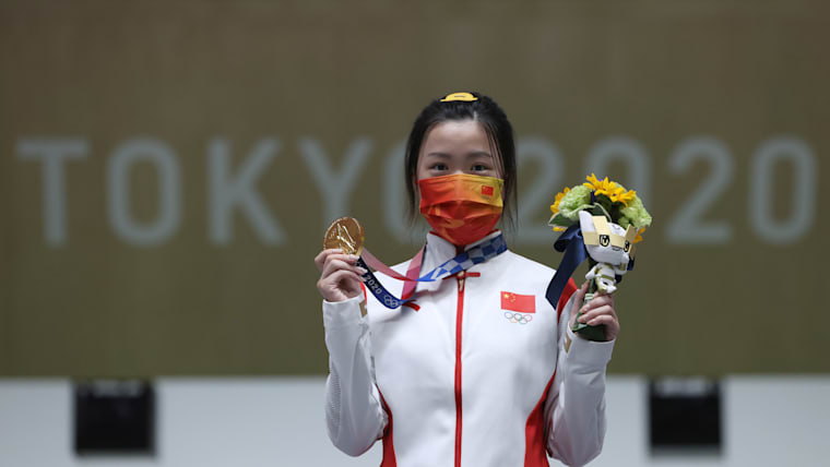 杨倩摘得东京奥运会首金!