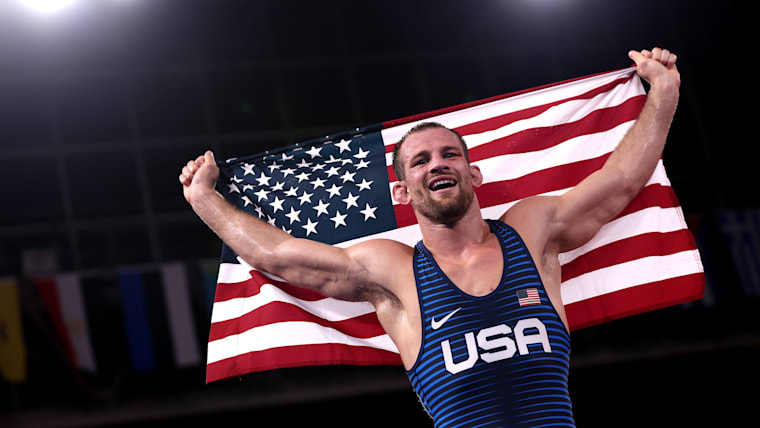 David Taylor wins wrestling gold