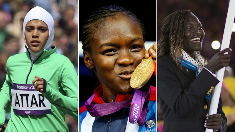 Athletes featured in Deloitte "Firsts" campaign