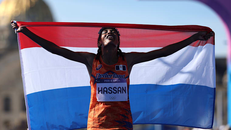 Sifan Hassan Paris 2024 marathon