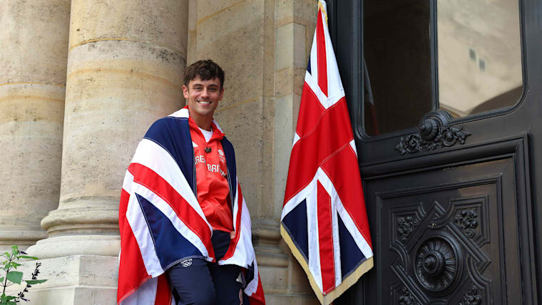 Tom Daley will be Great Britain's flagbearer at the Paris 2024 Opening Ceremony.