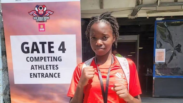 Ella Demesi at the 2026 World Boxing Futures Cup in Bangkok