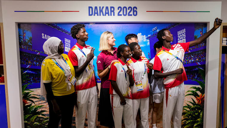 291026_DAKAR26_IOC Pt_Olympic Village tour_YOV_Martin_IOC6514