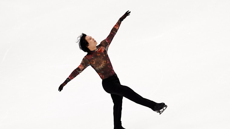 Siao Him Fa during his free skate at the 2023 Grand Prix Final