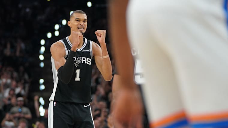 The San Antonio Spurs's Victor Wembanyama