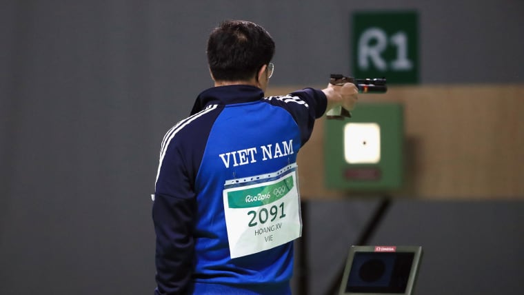 Hoang Xuan Vinh remporte en tir la première médaille d’or du Vietnam ! 