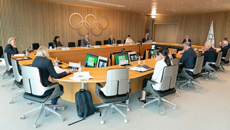 Qualification System Principles for Gangwon 2024 and Milano Cortina 2026 discussed by IOC Executive Board on first day of meeting