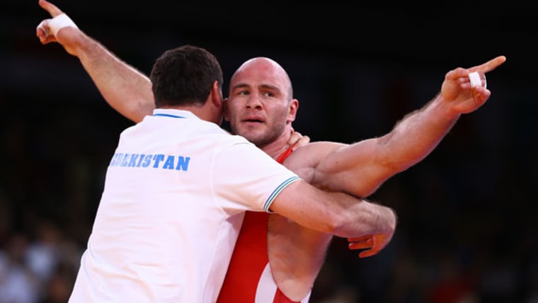 Taymazov, triple champion olympique - Londres 2012 - Lutte