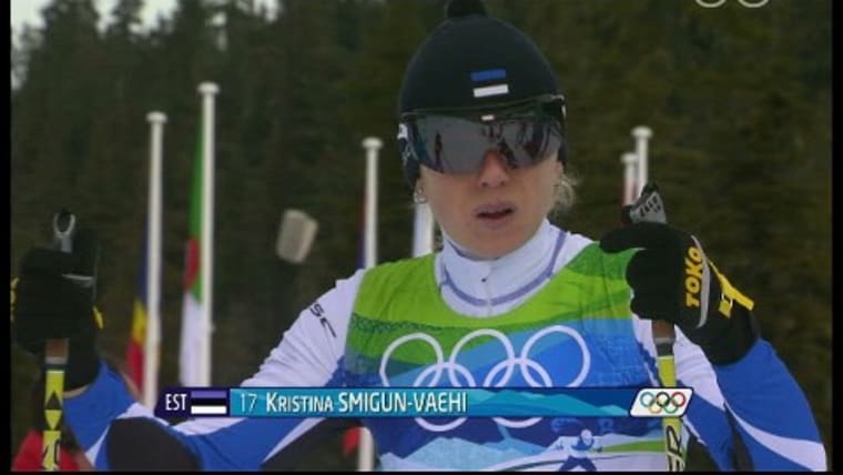 лыжные гонки или Кристина Шмигун с медалью