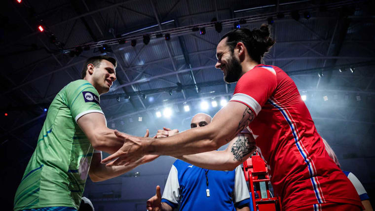 France played Slovenia in the VNL 2025 preliminary round