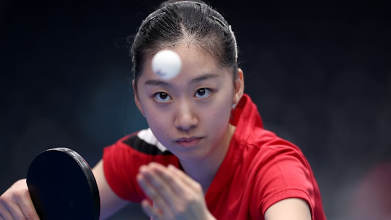 Amy Wang (USA) competes at the Santiago 2023 Pan American Games