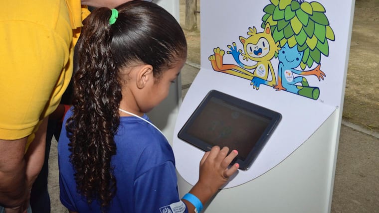 Half a million children to benefit from Rio 2016 servers 