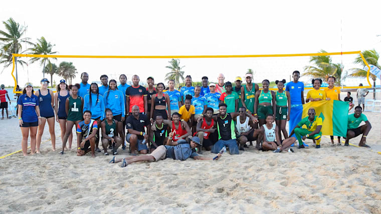 Olympic Solidarity and FIVB join forces to develop youth beach volleyball across the Caribbean