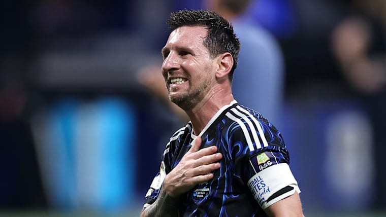 Argentina captain Lionel Messi. 