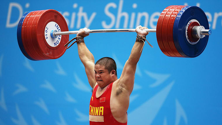 Weightlifting.