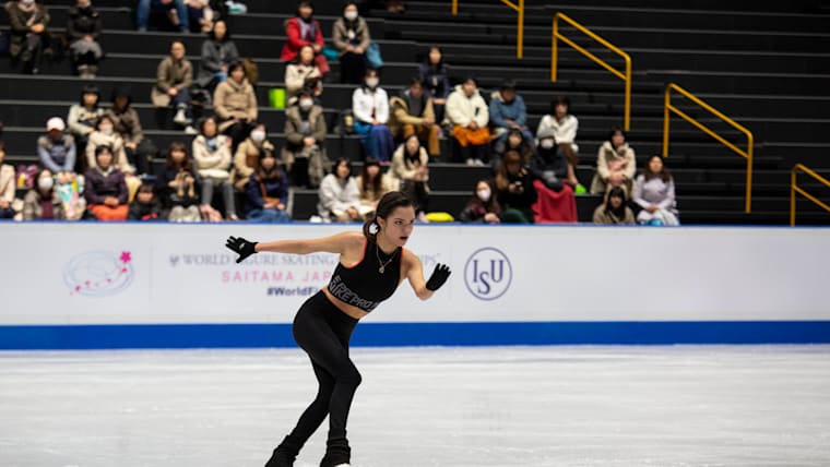 Evgenia Medvedeva Practice Skate Monday