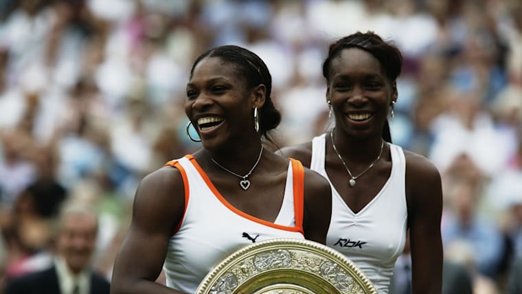 The Williams sisters through the years