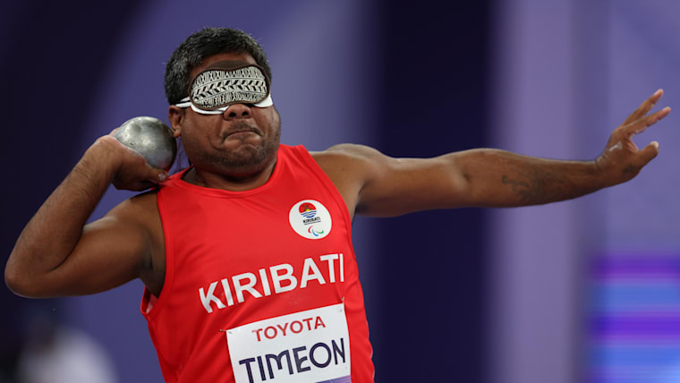 Impressive eye masks worn at Paris 2024 Paralympic Games